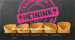 Desktop Screenshot of ijssalonheinink.nl